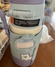 babycare兒童三飲保溫杯水杯水壺寶寶學(xué)飲吸管杯316L不銹鋼學(xué)生上學(xué)3-6歲+ 曬單實(shí)拍圖