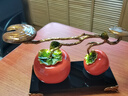 禾笙堂柿柿如意柿子擺件新中式輕奢琺瑯彩新居喬遷禮物開(kāi)業(yè)擺件客廳玄關(guān) 曬單實(shí)拍圖