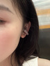 韶音（SHOKZ）【田曦薇同款】OpenDots ONE動鈦圈開放式藍牙耳機耳夾式耳機藍牙跑步運動無線E310七夕禮物柔霧粉 曬單實拍圖