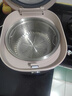 美的（Midea）低糖電飯煲 4L無(wú)涂層電飯鍋家用智能米湯分離瀝米飯煲316L不銹鋼3-8人多功能微壓蒸飯鍋MB-4E62LS 曬單實(shí)拍圖