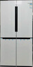 博世（BOSCH）冰箱605L大容量十字對(duì)開門 四開門變頻家用電冰箱 一級(jí)能效 風(fēng)冷無霜 5mm微縫半嵌 支持國家補(bǔ)貼 大白鯨KMF61A20TI 精細(xì)分儲(chǔ) 曬單實(shí)拍圖