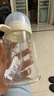 bebebus彩虹學(xué)飲杯鴨嘴杯兒童水杯嬰兒6個月以上重力球吸管牛奶杯非奶瓶 彩虹學(xué)飲杯 270ml 【吸嘴杯+鴨嘴】 曬單實(shí)拍圖