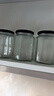 拜杰玻璃密封罐蜂蜜瓶可蒸煮玻璃瓶?jì)ξ锕扪喔C分裝瓶500ml*6泡臘八蒜 曬單實(shí)拍圖