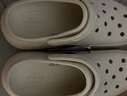 卡駱馳（crocs）經(jīng)典泡芙Clog男女一腳蹬懶人沙灘鞋 CR207521-2Y2 37 曬單實(shí)拍圖