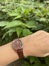 聚利時(shí)（Julius） 手表女小巧氣質(zhì)小表盤細(xì)帶防水韓版學(xué)生女生時(shí)尚簡約女士石英表 【栗棕】小方糖 曬單實(shí)拍圖