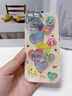 圣圖朗創(chuàng  )意點(diǎn)鉆油畫(huà)笑臉適用iPhone16promax蘋(píng)果15新款手機殼13全包個(gè)性12閃粉鏡頭女11支架14防摔保護套 白底愛(ài)心笑臉【開(kāi)心發(fā)財】閃粉鏡頭支架 iPhone 15 曬單實(shí)拍圖