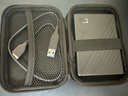 西部數(shù)據(jù)（WD）移動硬盤 USB3.0 My Passport隨行版 加密機械硬盤 手機電腦外接硬盤 2TB 兼容Mac 官方標配 曬單實拍圖