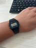 卡西歐（CASIO）小方塊簡(jiǎn)約復古防水電子學(xué)生表男女手表情人節禮物 F-91W-1 曬單實(shí)拍圖