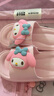 名創(chuàng  )優(yōu)品（MINISO）玉桂狗踩屎感家居鞋女夏款室內浴室厚底美樂(lè )蒂可愛(ài)涼拖情侶鞋 美樂(lè )蒂粉 36-37 (240mm) 【適合35-36碼穿】 曬單實(shí)拍圖