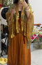 謎阿凰【真絲織金蓮花藻井】唐褙子半臂桑蠶絲新中式漢服上衣女夏 真絲織金蓮花藻井背子(均碼)（15天） M 曬單實(shí)拍圖
