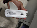 SUIDDY【3C認(rèn)證丨四合一】充電寶自帶線帶插頭器20000毫安大容量Magsafe快充移動電源適用蘋果華為小米 2萬毫安時【自帶線+磁吸+AC插頭】米白色 曬單實拍圖