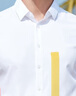 羅蒙（ROMON）短袖襯衫男士2025夏季涼感棉質(zhì)上衣商務(wù)休閑正裝白襯衣MQ21白色42 曬單實(shí)拍圖