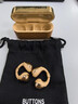 BUTTONS CLIP 耳夾式藍牙耳機 開(kāi)放式骨傳導無(wú)線(xiàn)運動(dòng)耳掛 通話(huà)降噪耳麥 高端耳機 中秋禮物 金棕色 曬單實(shí)拍圖