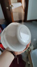 稻殼一次性餐具食品級可降解耐高溫商用家用酒席環(huán)保戶外出游 加厚稻殼碗【白色】 320ML【200個】 曬單實拍圖