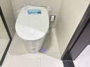 九牧（JOMOO）黑魔方輕智能馬桶一體機全自動(dòng)沖水恒溫座圈虹吸式一級水效坐便器 【2025重磅新品】全功能款SQ8650 305/300mm (295-390以?xún)冗x擇) 曬單實(shí)拍圖
