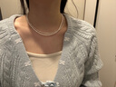 La Martina碎銀子珍珠項鏈女生手鏈小米珠小眾設(shè)計感配飾媽媽生日禮物 小米珠套裝【輕奢禮盒】 曬單實拍圖