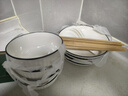 京東京造 碗盤(pán)餐具整套 碗具碟子套裝喬遷之喜陶瓷家用 禾風(fēng)山田16頭 曬單實(shí)拍圖