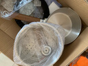 三四鋼雪平鍋316L不銹鋼奶鍋輔食小鍋嬰兒煮面湯20cm食品級一體成型加厚 曬單實拍圖