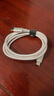 ANKER安克 充電線雙頭type-c適iPhone16/15promax手機iPad/Mac電腦華為小米安卓蘋果快充100W數(shù)據(jù)線1m白 曬單實拍圖