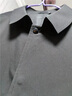 皮爾卡丹（pierre cardin）高端中長款風(fēng)衣男夾克外套純色2025春秋新款潮流簡約翻領(lǐng)薄款 深灰色 XL 建議130-150斤 曬單實(shí)拍圖
