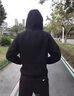 衛(wèi)衣套裝男秋冬新款簡(jiǎn)約潮牌加絨套頭連帽衛(wèi)衣帥氣免搭兩件套男裝 0711黑色 L 曬單實(shí)拍圖