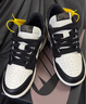 耐克NIKE 籃球鞋女子AJ低幫AIR JORDAN 1運動(dòng)鞋CZ0858-102白黑棕36.5 曬單實(shí)拍圖