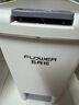 五月花腳踏垃圾桶10L腳踩手按雙開(kāi)蓋衛生間客廳廚房帶蓋垃圾桶家用大號 曬單實(shí)拍圖
