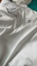 特步（XTEP）兒童童裝男女童柔軟舒適翻領(lǐng)短袖POLO衫 珍珠白 140 曬單實(shí)拍圖