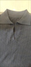皮爾卡丹（pierre cardin）2024新款秋冬polo領(lǐng)薄款100羊毛長(cháng)袖女寬松短款針織衫翻領(lǐng)打底衫 葉綠色 S 曬單實(shí)拍圖