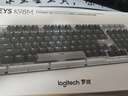 羅技（Logitech）ALTO KEYS K98M 琥珀系列 AI客制化無(wú)線(xiàn)機械鍵盤(pán) 熱插拔大理石軸 黑色 曬單實(shí)拍圖