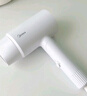 美的（Midea）1億負離子電吹風(fēng) 護發(fā)吹風(fēng)機 大功率吹風(fēng)筒 家電國家補貼 FJ208-極地白 1800W 節日/生日禮物推薦 曬單實(shí)拍圖