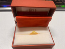 周生生黃金戒指 足金愛情密語皇冠戒指女款 生日禮物90227R 計價 3克 曬單實拍圖