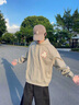 IZZUEit香港潮牌衛衣男春秋新款連帽上衣潮流簡(jiǎn)約百搭青年寬松休閑外套 淺綠色 【官方正品】 L 曬單實(shí)拍圖