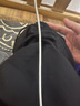 南佩 褲子男夏季薄款韓版潮流速干冰絲休閑褲男寬松直筒九分褲西褲男 黑色（薄款） 2XL 140-155斤） 曬單實(shí)拍圖