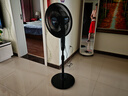 美的（Midea） 電風(fēng)扇家用落地扇智能遙控七葉立式扇 臥室客廳輕音節能大風(fēng)量電扇 【熱銷(xiāo)可調節高度】遙控定時(shí)黑色 曬單實(shí)拍圖