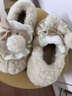 MDUG棉拖鞋女冬季2025新款包跟室內家居防滑厚底加絨月子鞋毛毛鞋外穿 米白色【包跟保暖款】 38-39 曬單實(shí)拍圖
