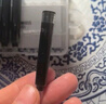 晨光(M&G)文具鋼筆墨囊墨水膽 可替換墨囊一次性鋼筆墨水筆芯 易插拔替換更省力 10支裝黑色AICF0801 曬單實拍圖