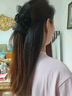 銀瑜日韓歐根紗蝴蝶結(jié)玫瑰花抓夾優(yōu)雅氣質(zhì)發(fā)夾后腦勺盤(pán)發(fā)發(fā)抓布藝發(fā) 玫瑰花抓夾 曬單實(shí)拍圖