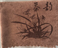 茶小邇功夫茶巾高檔茶布吸水加厚大號長(cháng)條布茶具毛巾茶幾茶桌茶臺抹布墊 棕色+灰藍色：【30*40cm】2條裝 曬單實(shí)拍圖