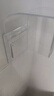 國際電工（FDD） 86型自粘貼加高插座防水罩防濺盒智能電源插座防水盒保護罩 白色透明一位加高防水盒 曬單實拍圖