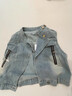 Burwilde國際品牌2025秋冬季新款港味復古做舊短款牛仔外套女寬松顯瘦立領(lǐng) 無(wú)袖牛仔馬甲(款) S 建議80-100斤 曬單實(shí)拍圖