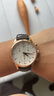 天梭（TISSOT）【咨詢(xún)有禮】瑞士手表俊雅簡(jiǎn)約時(shí)尚日歷石英皮帶男表 玫瑰金T063.617.36.037.00 曬單實(shí)拍圖