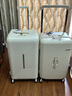 新秀麗（Samsonite）行李箱27英寸拉桿箱trunk可擴(kuò)容旅行箱密碼箱象牙白HK6 曬單實(shí)拍圖