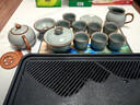 京東京造 茶具整套 功夫茶具套裝帶茶盤茶壺茶杯 天青汝窯西施壺 16件 曬單實(shí)拍圖
