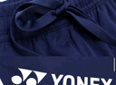 YONEX尤尼克斯羽毛球服男款短褲舒適透氣運動(dòng)褲1202225BCR黑色 O 曬單實(shí)拍圖