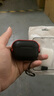 斯幻柯適用AirPods4代保護套AirPods4代藍牙耳機套 降噪耳機殼airpods4代透明保護磨砂殼-電音-黑紅色 曬單實(shí)拍圖