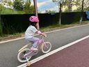 酷騎（COOGHI）小飛俠兒童自行車(chē)3-6-8歲男女孩超輕兒童單車(chē)自行車(chē)16寸 櫻霞粉 曬單實(shí)拍圖