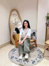 波爾諦奇（BOERDIQI）透氣小白鞋2025新款女厚底板鞋增高百搭戶外運(yùn)動(dòng)休閑鞋 米白色 37 曬單實(shí)拍圖