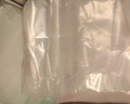 七海秋一次性雨鞋套防水防滑雨靴腳套加厚塑料男女通用鞋套長(cháng)筒白20只裝 曬單實(shí)拍圖