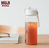 無印良品（MUJI）共聚酯 便攜水杯高顏值透明水杯運(yùn)動水杯 透明 550ml 曬單實拍圖